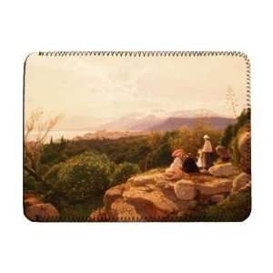  An Alpine scene by Heinrich Rudolf Schuster   iPad Cover 