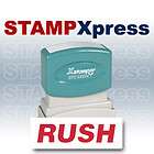 Xstamper FIRST CLASS Rubber Stamp SHA1512 Red Ink Mail  