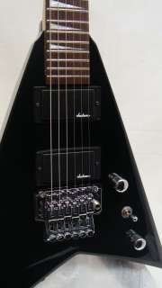   JS32 Rhoads Electric Guitar Black w/ Floyd Rose & Gig Bag  
