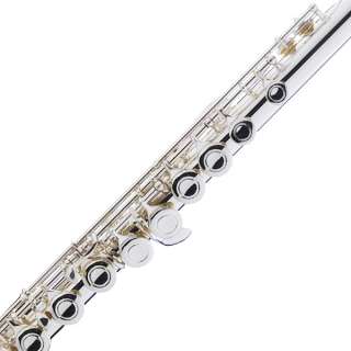 Cecilio 2Series C Flute Silver Plated Closed Hole+Tuner  
