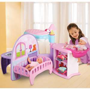 Little Mommy All in One Nursery Playset with Doll NEW  