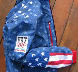   2010 Vancouver Olympics US SKI Team Jacket Coat Mens Small  