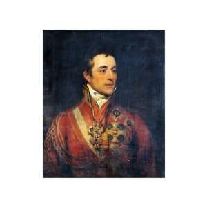  Duke Of Wellington by Thomas Phillips. size 12.25 inches 