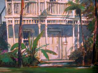 House Key West Florida Zazenski original painting  