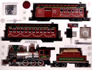 Bachmann G Scale Train (122.5) Set White Christmas Express 90076 