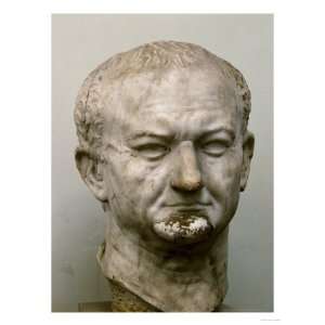  Emperor Vespasian (69 79 CE), Marble Head from Ostia 