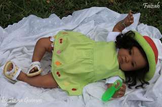 So Real Reborn 22Baby doll AA Biracial Ethnic Shyann Aleina Peterson 