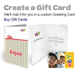 Create a Gift Card    Well mail it for you in a custom Greeting Card