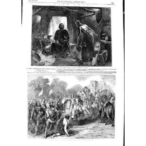    1846 SCENE KING RICHARD WAT TYLER ALFRED SWINEHERD