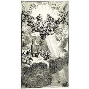 William Hogarth (Illustrations to John Milton Paradise Lost, Heavenly 