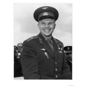  Yuri Gagarin the Russian Cosmonaut Made History Stretched 