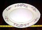 Laughlin Nautilus Eggshell 15 inch Cream & White Apple Blossom Platter 