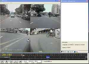   DVR Recorder GPS Quad Motion Video Accident Proof Truck Car Bus 16GB