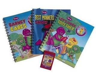 Story Reader Book Barney 3 Pack Assortment by Toys
