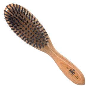   Oval Black Bristle Ladies Grooming Hair Brush 5011637066715  