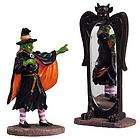 LEMAX SPOOKY TOWN  MIRROR MIRROR ,SET OF ( 2 ) NIB