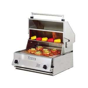  Ducane Stainless 7200 Brick in Gas Grill NG Patio, Lawn 