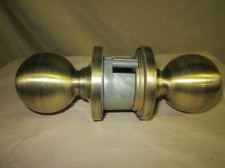 Kwikset Titan Antique Brass Bed / Bath Circa Privacy Lockset 730CA 