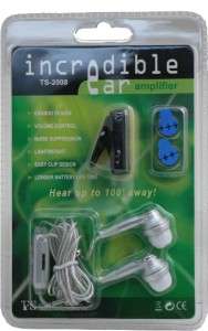 INCREDIBLE EAR HEARING AMPLIFIER AID & EXTRA BATTERIES  