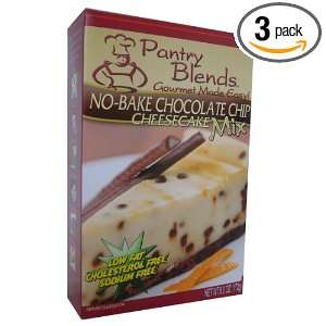 Pantry Blends No bake Chocolate Chip Cheesecake Mix, 6.0 Ounce Boxes 