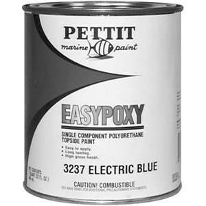 Pettit EasyPoxy Topside Paint 3229Q Bikini Blue Quart  