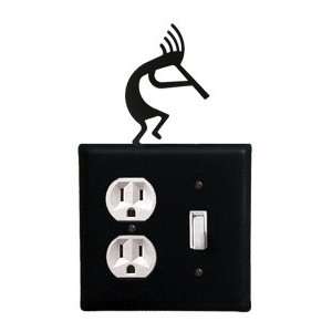     Single Outlet, Single Switch Electric Cover