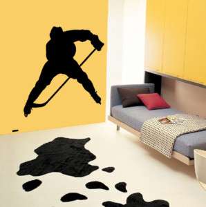 Ice Hockey Player NHL Mural Wall Vinyl Decal Sticker 6  