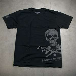  Advanced Armament Corp Apparel Large Black T Shirt X Guns 