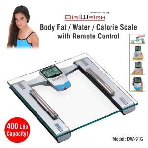  400 Pound BODY FAT BATHROOM SCALE Calorie/Diet/Digital 