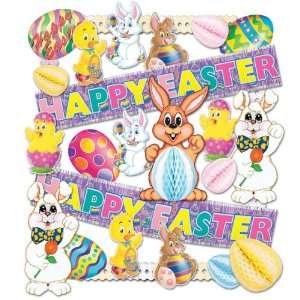  Flame Resistant Easter Decorating Kit   25 Pieces Case 