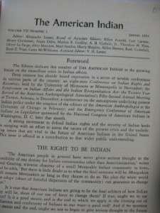 The American Indian, Volume VII Number 1~Spring 1954 published by the 