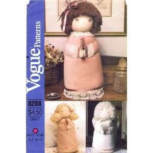   8288 Sewing Pattern Stuffed Decorative Doll Arts, Crafts & Sewing