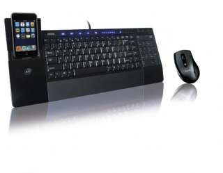 iHome iPod iphone Dock Media Keyboard & Wireless Mouse  