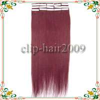 16 Tape Remy Human Hair Extensions #Bug,30g ,On New  