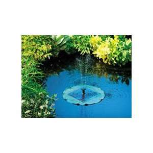  Solar Floating Lily Fountain Patio, Lawn & Garden