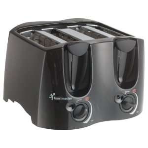   Toastmaster T2060B Cool Touch Black 4 slice Toaster