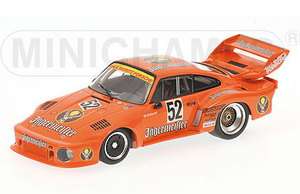 Minichamps 1977 Jagermeister Porsche 935 Zolder DRM 143 LE Diecast 