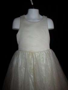 Girls Jessica McClintock Bridal Formal Dress Size 6  