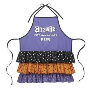  Full Size Halloween Apron Ghouls Want to Have Fun