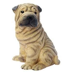  Shar Pei Puppy Dog Statue