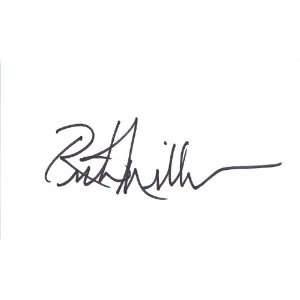   Former MLB Player Authentic Autographed 3x5 Card 