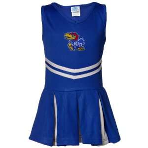   Toddler Girls Royal Blue Cheerleader Dress (2T)