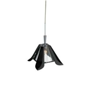   Lamp Ali Jack Pendant for Canopies with Black Glass Shade Oil Rubbed