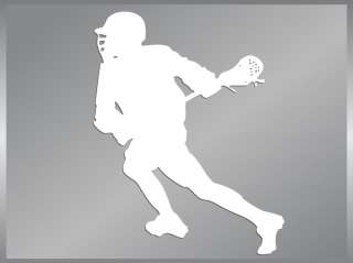 LACROSSE Player #3 cut vinyl decal car iPhone stickers  