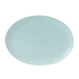  Gordon Ramsay China Maze Blue Oval Platter 17 Kitchen 