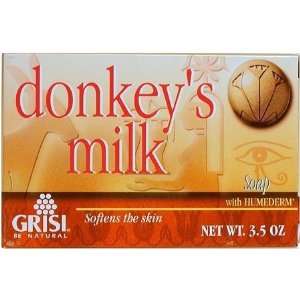  Grisi Donkeys Milk Soap 4 pack 3.5oz Beauty