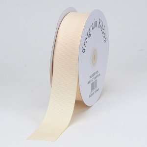 Grosgrain Ribbon Solid Color 2 inch 50 Yards, Ivory