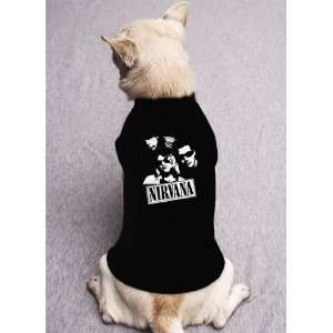 NIRVANA kurt kobain grunge music band nevermind limited rock DOG SHIRT 