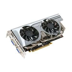 New MSI Video Card N460GTX TWIN FROZR II SOC Geforce460GTX Retail High 