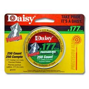  Daisy Max Precision .177 Cal, 7.2 Grains, Pointed, 250ct 